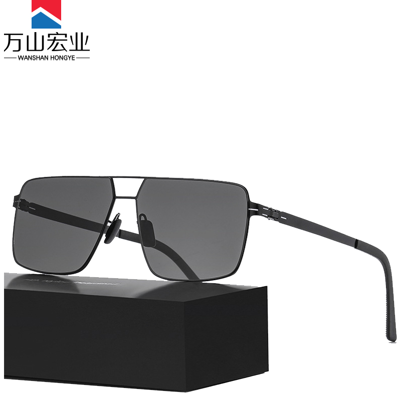 万山宏业 服饰配件尼龙偏光太阳镜Y-SH5Y/个高清大图