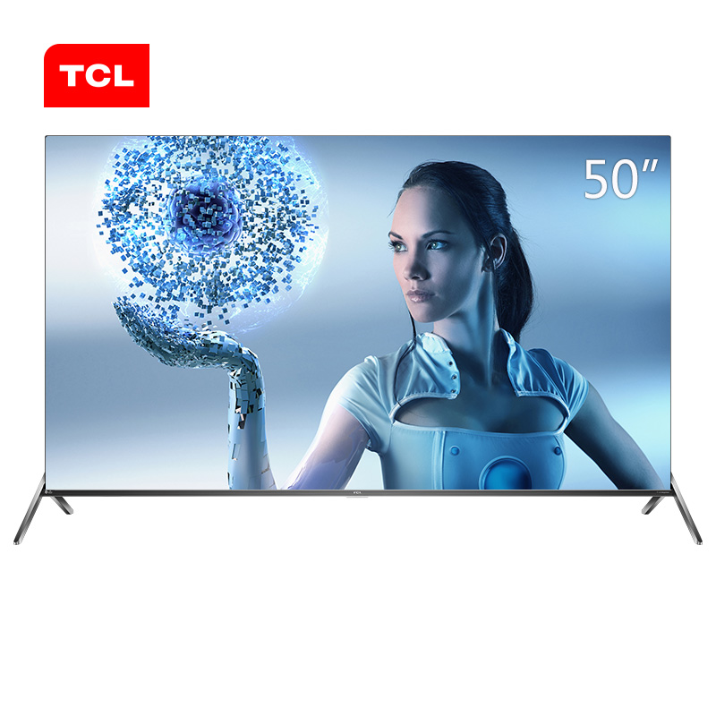TCL 官方旗舰 50T680 (50英寸) 吋 免遥控超智慧 4K超高清AI人工智能LED液晶电视机