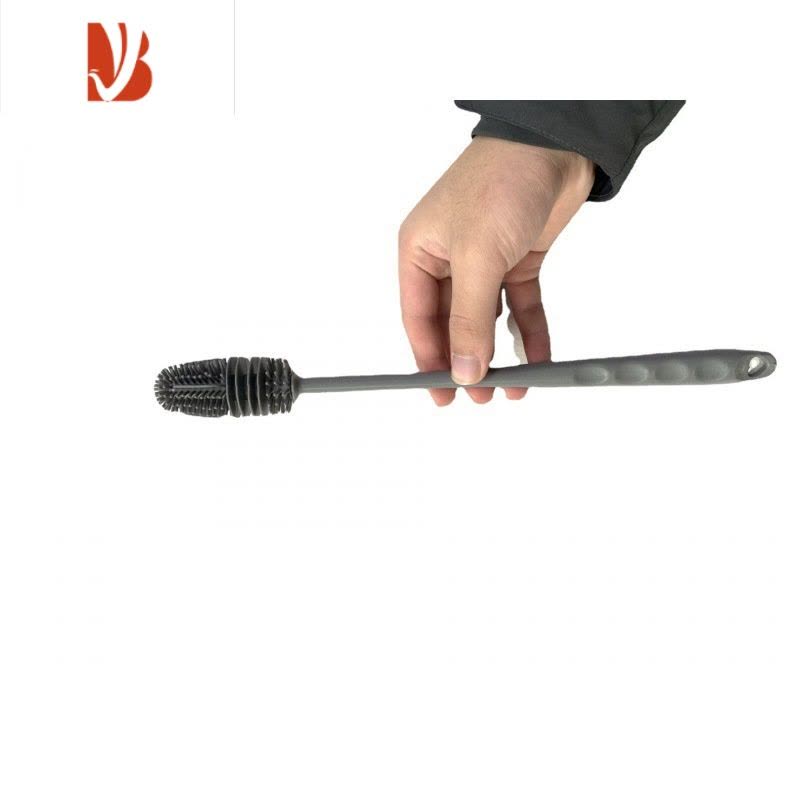 三维工匠洗杯子刷子长柄硅胶家用无死角专用清洁刷奶瓶破壁机去污器杯刷图片