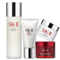 SKII-PITERA™精典入门组小红雀版套组/面部护肤套装礼盒/各种肤质通用/清爽 修护/