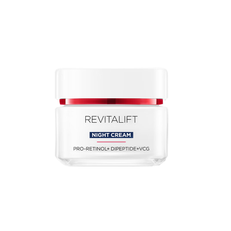 欧莱雅(L'OREAL) 复颜视黄醇精粹抗皱晚霜50ml