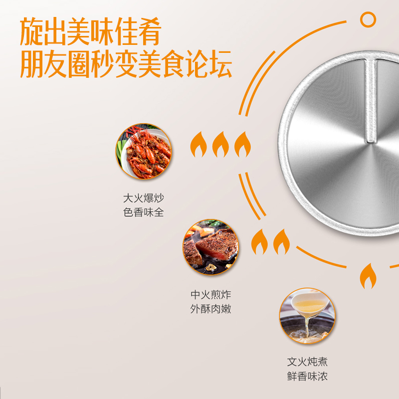 万和(Vanward)一级能效 5.0kW燃气灶液化气灶具单眼灶 台式灶具嵌入式灶两用 燃气炉具自营 JZY-E6L90高清大图