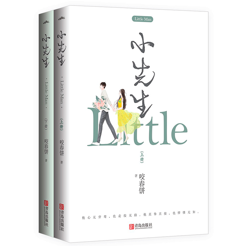 [醉染正版]正版新书 小先生全二册 完结 咬春饼著 青春小说 附赠明信片书签 走过千山 回首北望 桃花树下少年依旧 青春高清大图