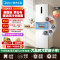[官方正品]美的283三门循环大容量家用电冰箱一级能效中门软冷冻宽幅变温风冷租房宿舍小户型超薄 MR-283WTPE