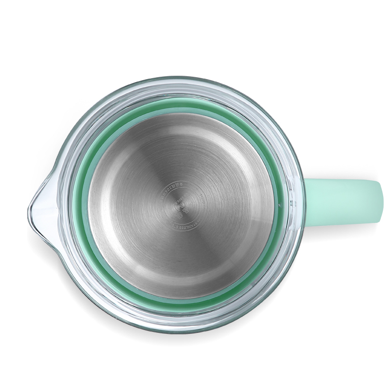 龙的（longde） 家用玻璃烧水壶花茶 可预约定时 LD-YS1520 养生壶