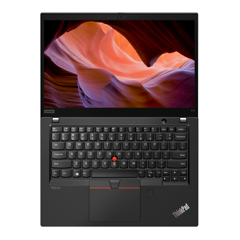 联想ThinkPad X13(02CD)英特尔十代酷睿i5 13.3英寸轻薄本笔记本电脑(i5-10210U 8G 512GSSD FHD 指纹识别)