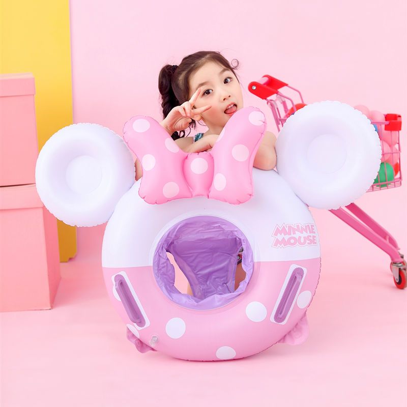 游泳圈儿童婴儿加厚宝宝坐圈骑幼儿救生圈充气游泳圈小孩网红浮圈