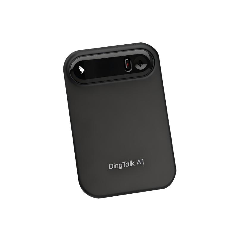 钉钉 AI智能录音笔会议纪要AI分析总结实时转写翻译 DingTalk A1旗舰个人版 暮影黑