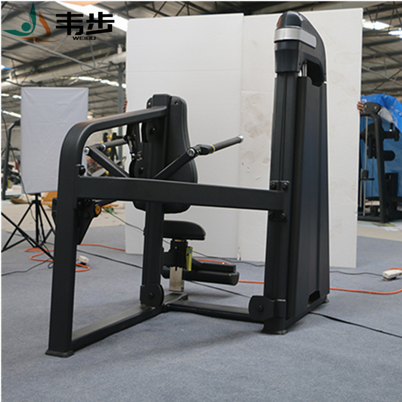 韦步EM1007商用坐姿式手臂伸展下压肱三头肌练习健身房器械高清大图