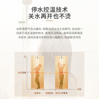 能率(NORITZ)13升燃气热水器GQ-13E4AFEX+外置循环机(天然气)零冷水热水器 带水量伺服器