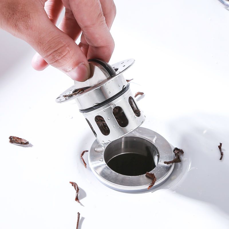 洗脸盆面盆下水器洗手盆池下水管防臭不锈钢套装台盆落水翻板配件304