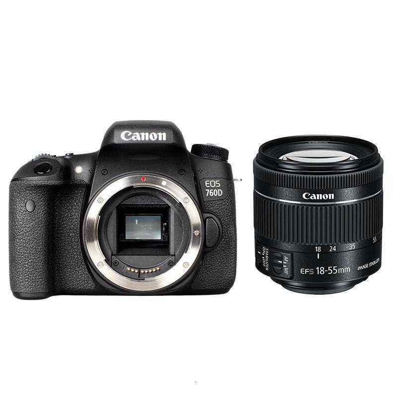 [二手95新]佳能 760D+18-135mm STM APS画幅单反相机[套机]
