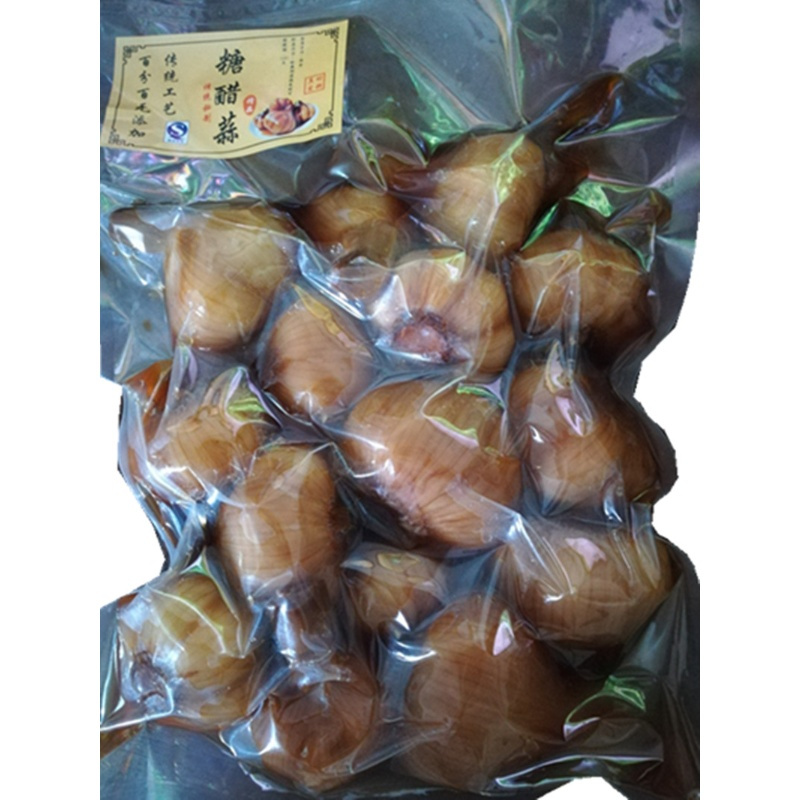 糖蒜甜蒜腌泡大蒜头农家自腌酱菜下饭菜 袋装糖醋蒜5斤装泡菜