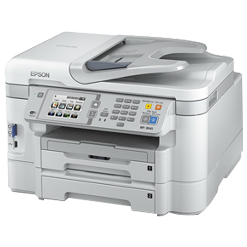 爱普生(Epson) WF-3641 高端彩色商用喷墨打印机一体机 A4幅面彩色喷墨一体机(打印 复印 扫描 传真)