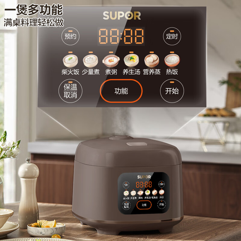 苏泊尔豪华智能电饭煲SF40FC3035高清大图