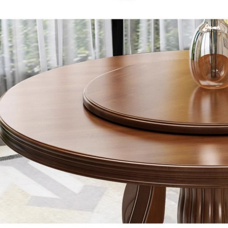 豫龙都 餐桌一桌六椅套高清大图