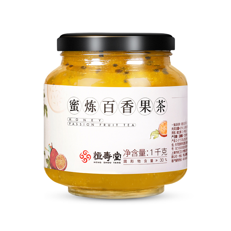 恒寿堂蜜炼百香果1kg