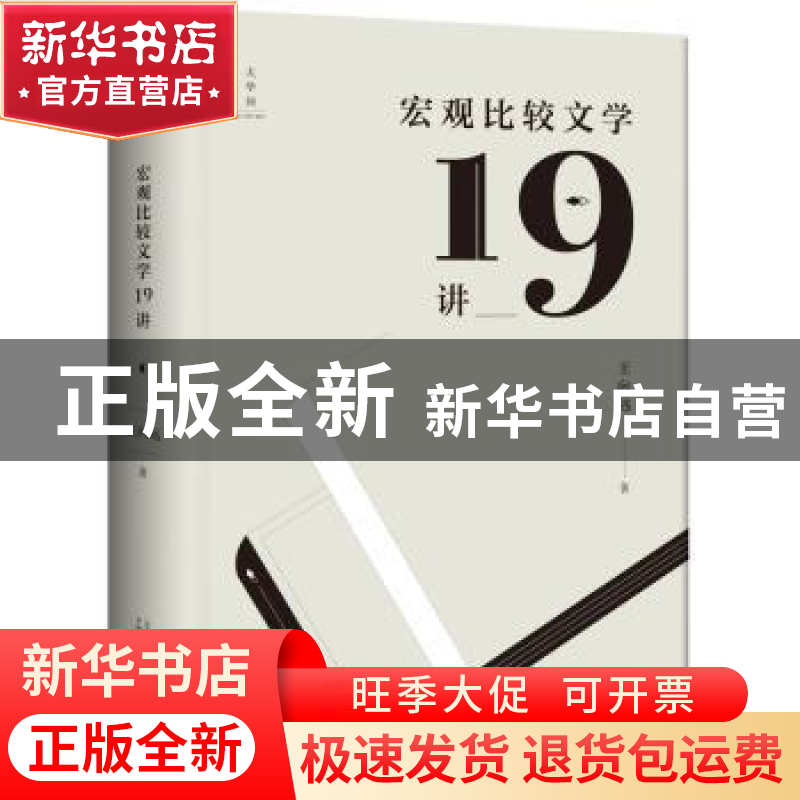 正版 宏观比较文学19讲 王向远著 广西师范大学出版社 9787559830高清大图