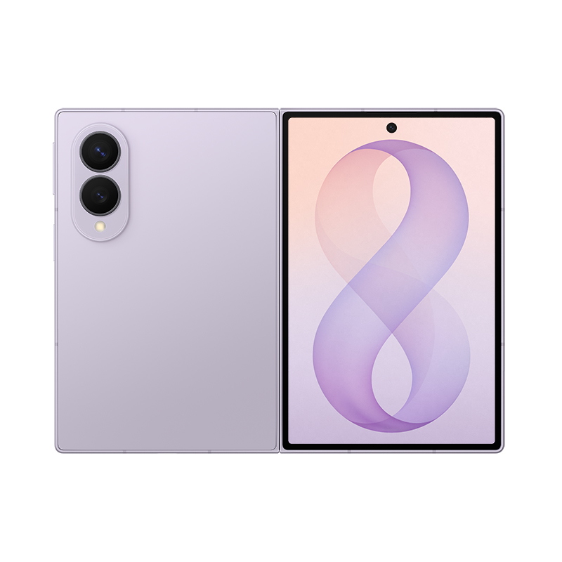 三星Galaxy Z Fold8 12GB+512GB 柔薰紫 新形态阔折叠屏手机 4:3宽幅内屏 第五代骁龙8至尊 AI游戏手机高清大图