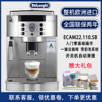 意大利德龙（DeLonghi）ECAM22.110.SB意式小型家用 办公室全自动咖啡机 原装进口全国联保两年 包开发票