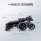 鱼跃(yuwell)*便携式轻便折叠轮椅凌跃2000铝合金手推可登机老人旅行款