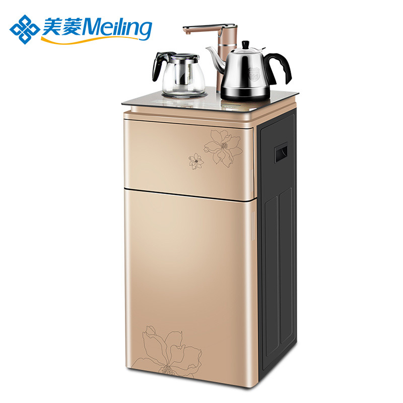 美菱(MELING) 茶吧机 MY-C31 家用智能茶吧机 双层立式柜式冷热型 全自动上水下置式饮水机