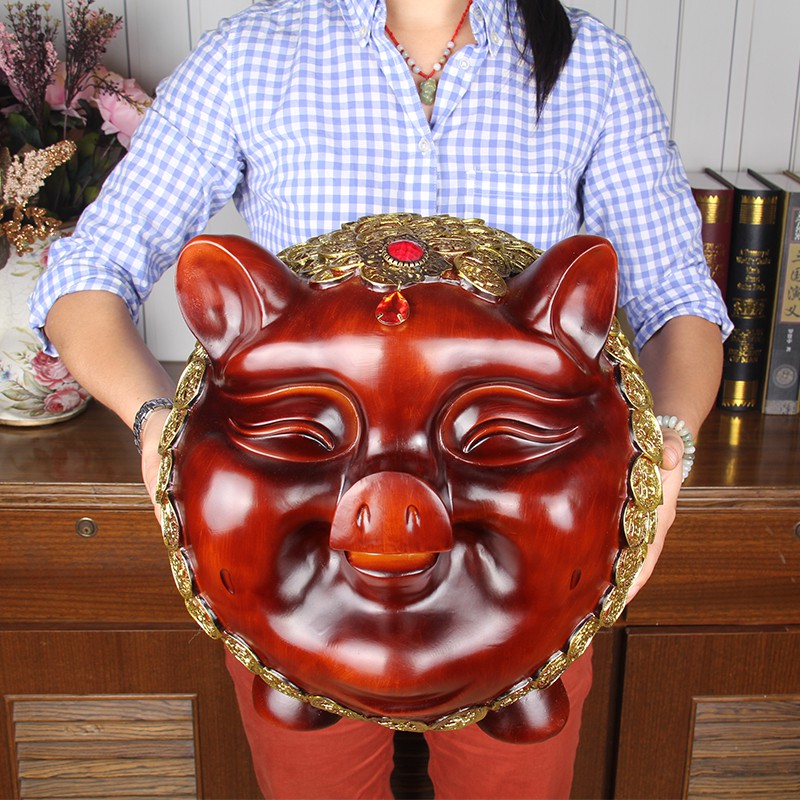 金猪存钱罐超大号可存可取大容量创意成人儿童储蓄罐硬币只进不出 三维工匠 中号287金储蓄罐高清大图