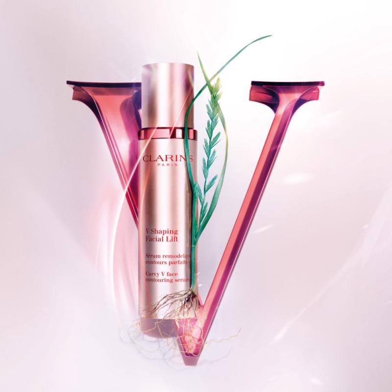 CLARINS 娇韵诗V脸精华 瘦脸精华 提拉紧致对抗引力预防下垂改善轮廓缓解脸部浮肿 紧致精华乳 50ml高清大图