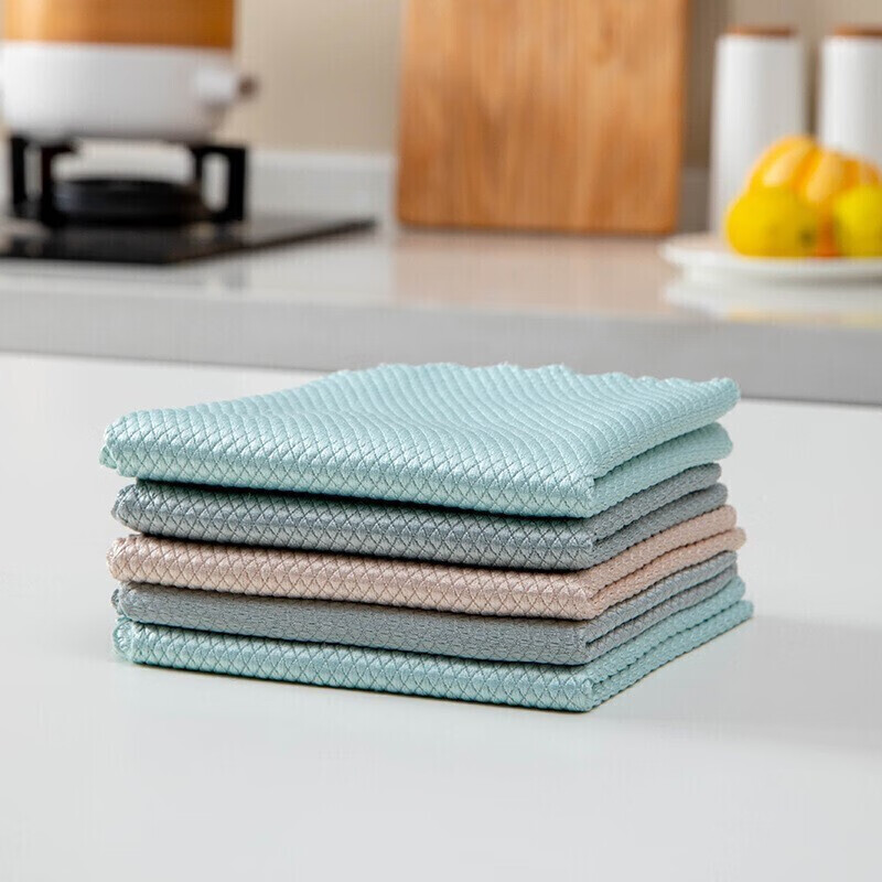 美穗吉家 鱼鳞抹布10条装MIH-2404190高清大图