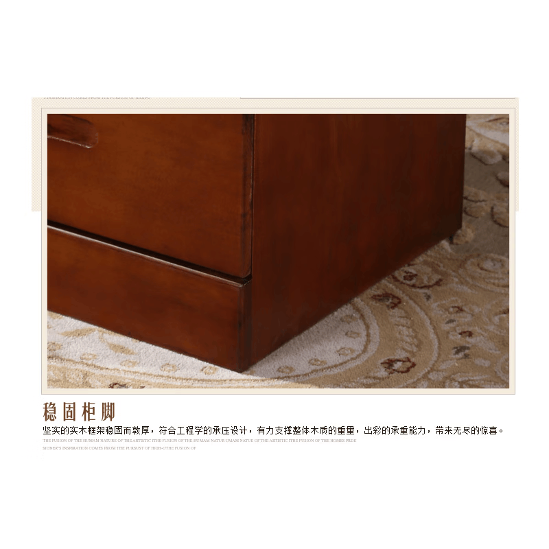 百特尚优 实木床头柜 标准 BT-CT11 个图片