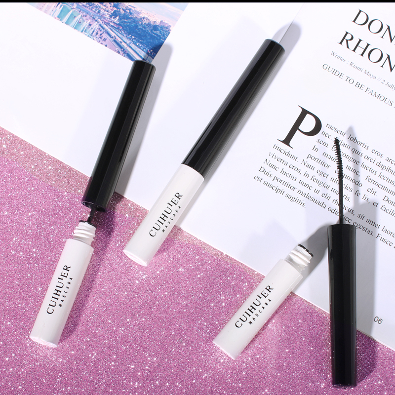 萃汇尔睫毛膏 卷翘纤长睫毛膏浓黑小刷头自然浓密纤细防水不易脱妆