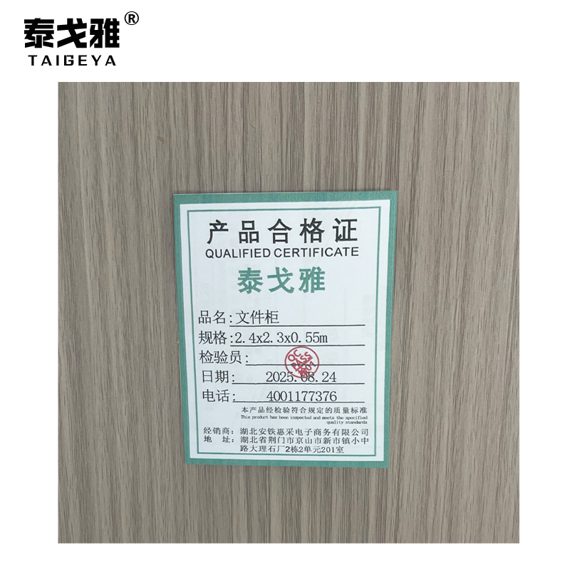 泰戈雅 文件柜 2.4x2.3x0.55m 个高清大图