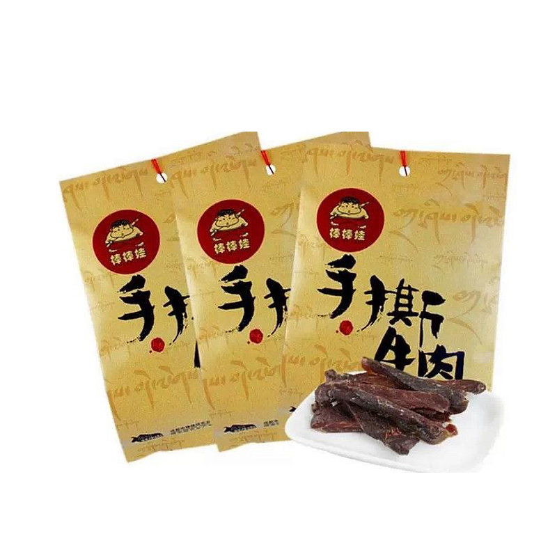 棒棒娃手撕牛肉五香46g