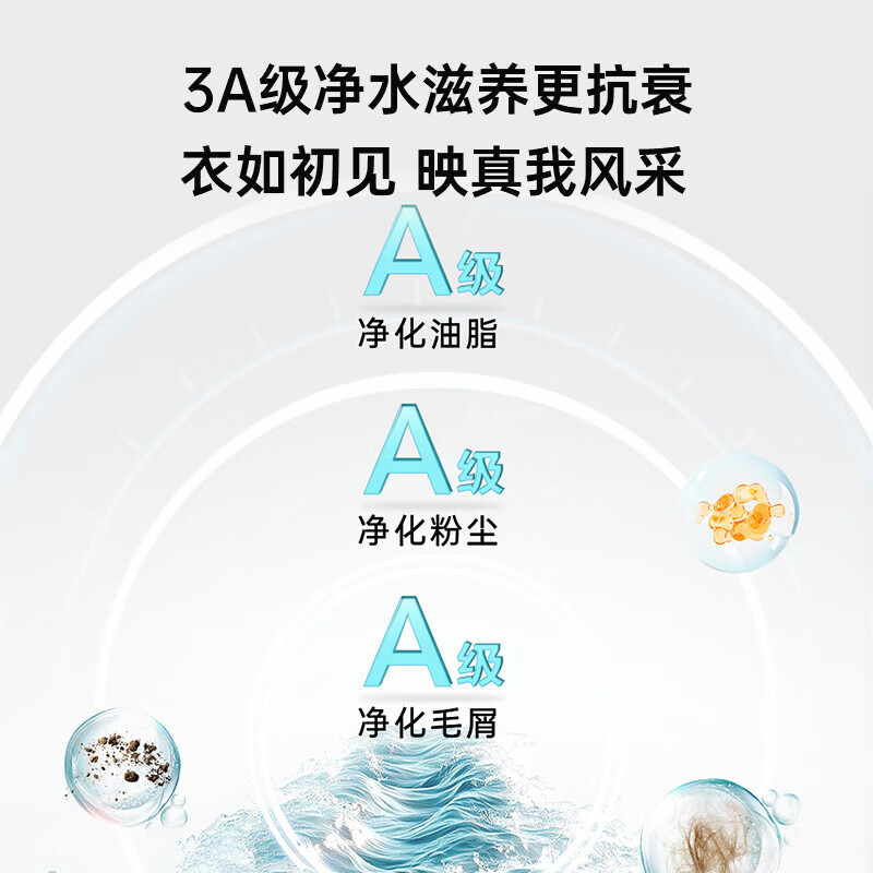 松下白月光QUEEN12公斤洗9烘滚筒洗烘一体机全自动家用大容量超薄平嵌离心净水洗水氧泡沫净XQG120-X1MD7高清大图