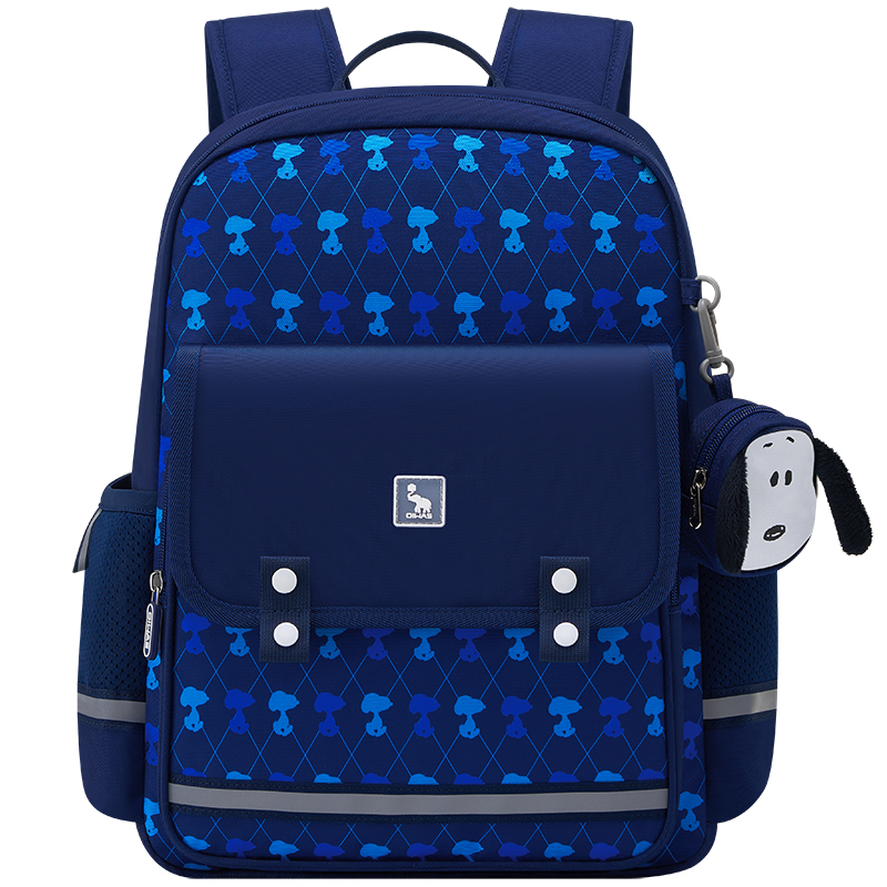 爱华仕 OIWAS 儿童卡通织物双肩包轻便耐用时尚出行好伙伴高清大图