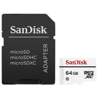 闪迪(Sandisk)64GB TF卡MicroSD CLASS 10行车记录仪高度耐用视频监控内存卡存储卡 tf卡