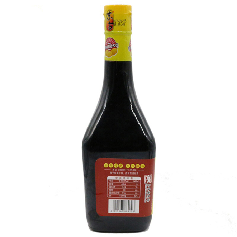 东古味极鲜酱油750ml