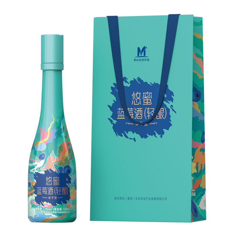 茅台集团 悠蜜蓝莓酒(轻酿)单瓶