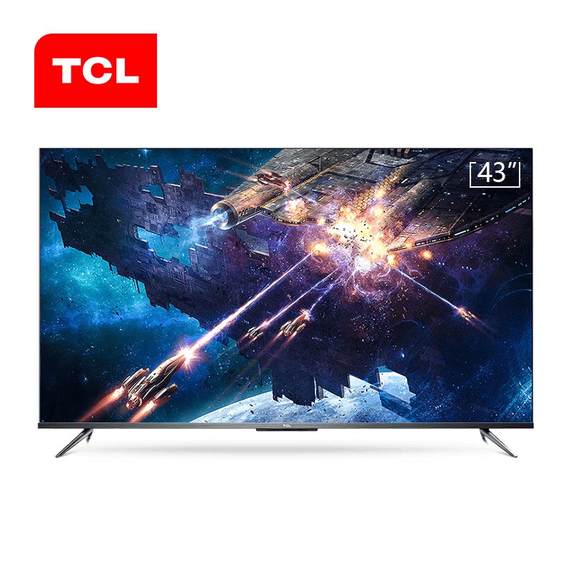 TCL 官方旗舰 43V8-J (43英寸)吋 4K超高清AI声控智慧屏人工智能 8K解码全面屏液晶平板电视机高清大图