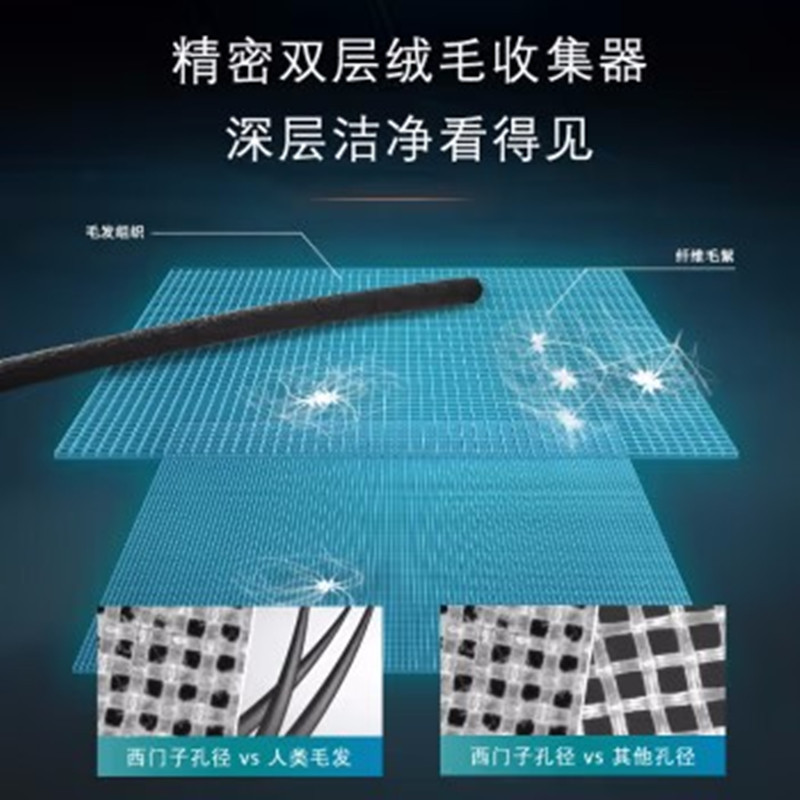 西门子(SIEMENS)WQ55A2D00W 10公斤热泵烘干机 家用干衣机 除菌除螨 低温柔烘 少量快烘 均匀干衣