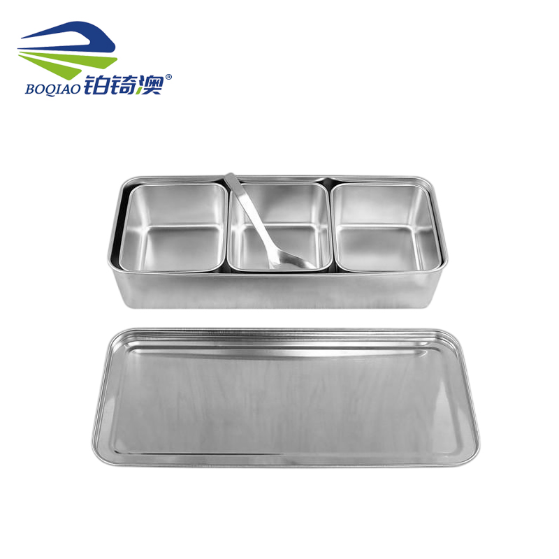 铂锜澳 304不锈钢调料盒/个高清大图