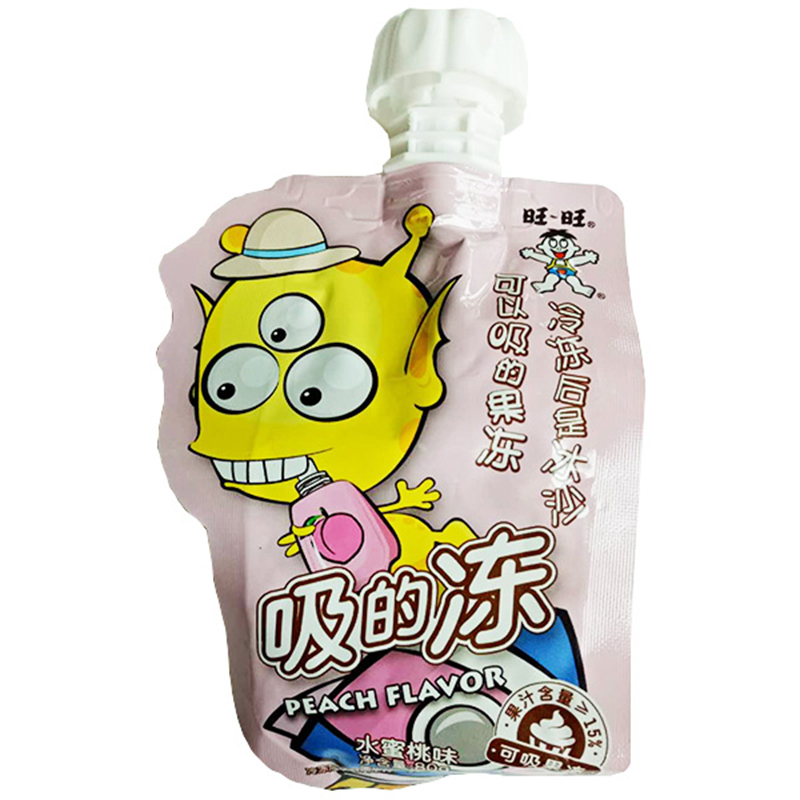 旺旺 吸的冻 果冻(水蜜桃味)80g