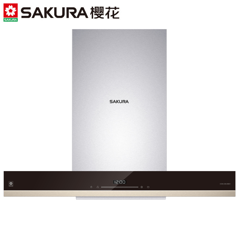 樱花(SAKURA)烟灶套餐 欧式油烟机燃气灶双灶具厨房厨电烟灶套装8B01+BGZ01天然气高清大图
