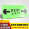 水龙珠(SHUILONGZHU)标识牌自发光pvc箭头耐磨地贴墙贴200*400标识(一包5个装)花色可联系客服选配