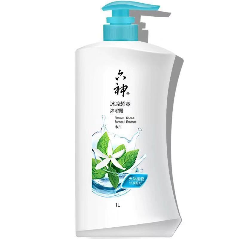六神清凉爽肤沐浴露750ml