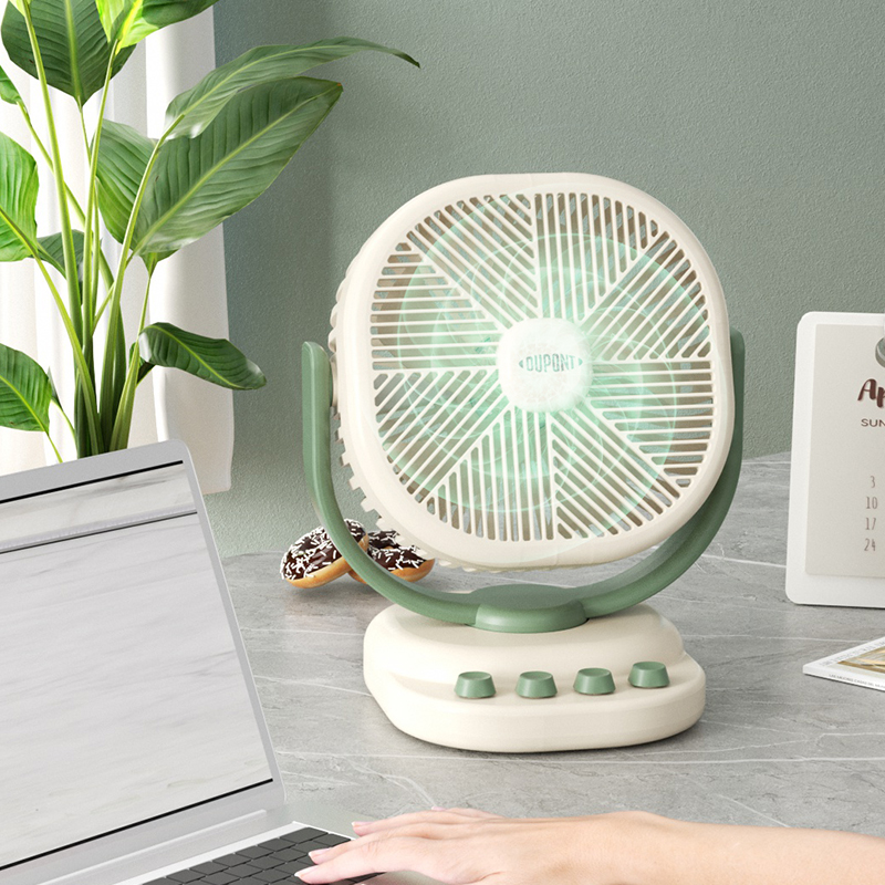 杜邦(DUPONT) PZS-KY0501 ABS+PP DC3.7V 4W 电风扇(计价单位:台) 白色高清大图