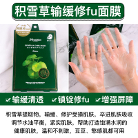 JMsolution日本版积雪草去痘印敏感肌补水保湿舒缓修复版积雪草面膜5片
