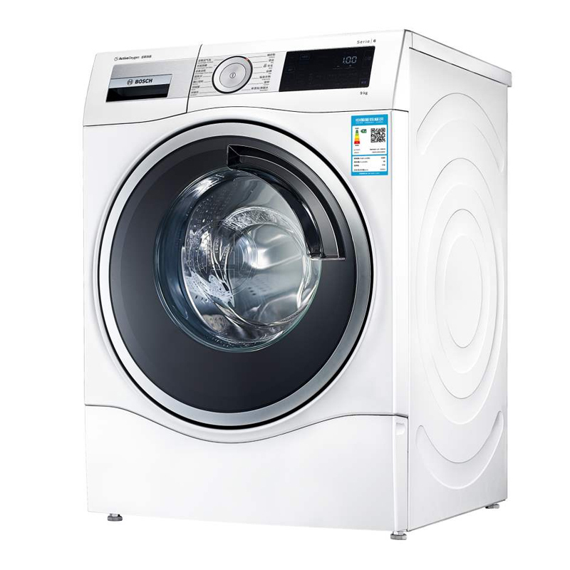 博世bosch9公斤变频家用滚筒洗衣机活氧除菌五维洁净wgc344b00w