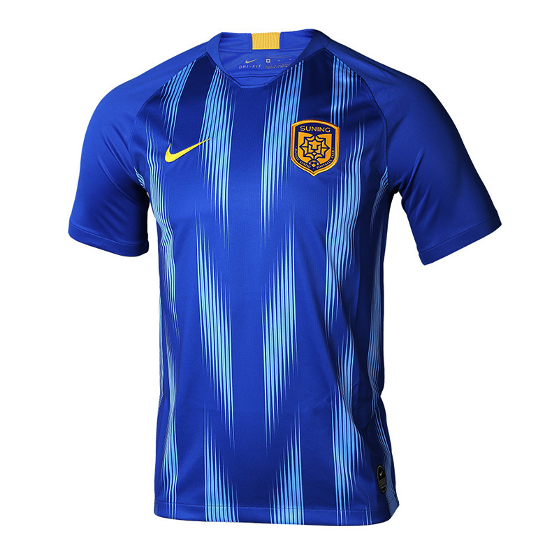 苏宁官方 耐克(NIKE)正品 中超 江苏苏宁足球俱乐部主场球迷服 球服球衣透气 速干 AR4698-480