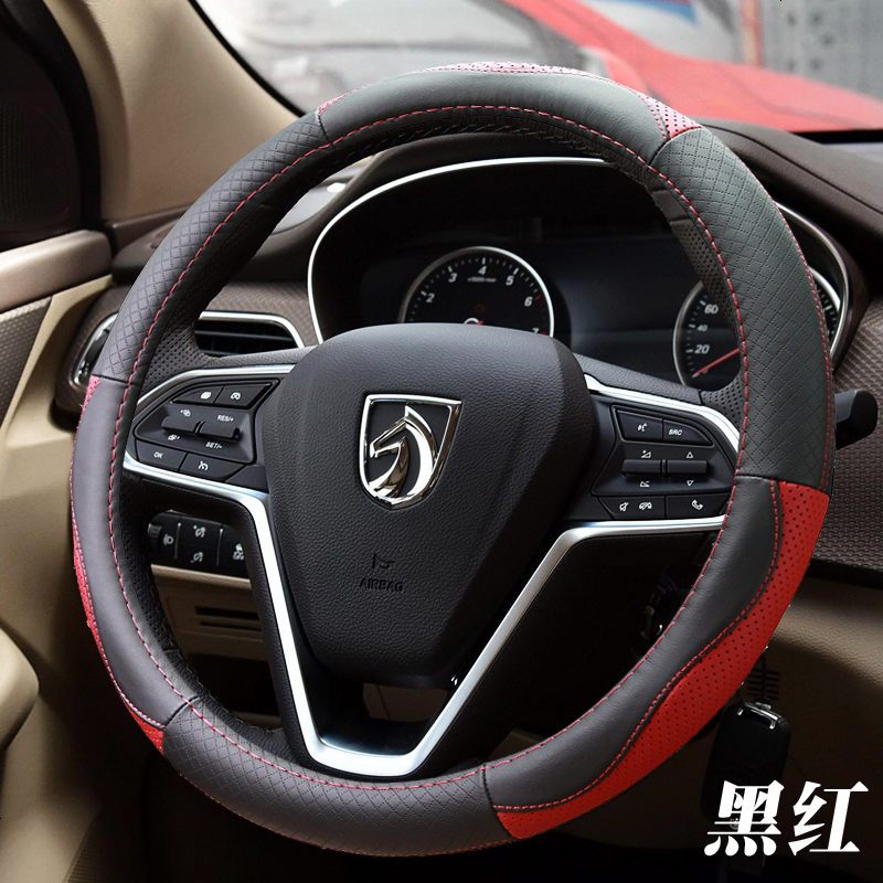 宝骏730 510 310wagon 560 630 330乐驰方向盘套真皮四季通用